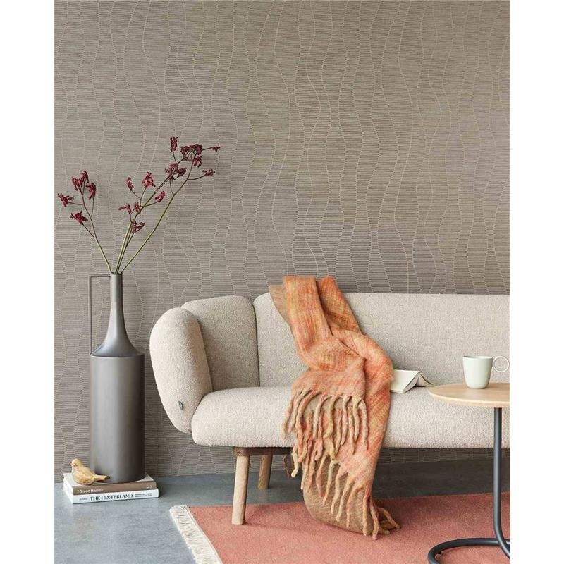 Tapete Grau, Silber Eijffinger Vliestapete (1038988)