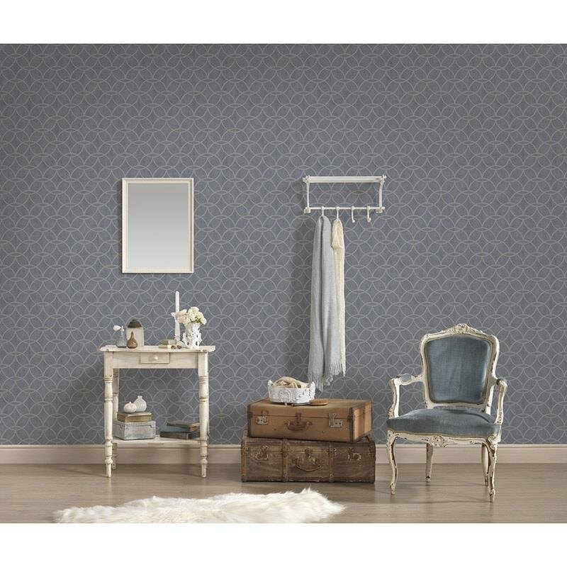 Tapete Blau Architects Paper Vliestapete (1038966)