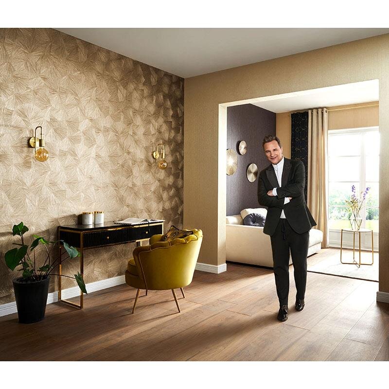 Tapete Gold, Kupfer Guido Maria Kretschmer Vliestapete (1038668)