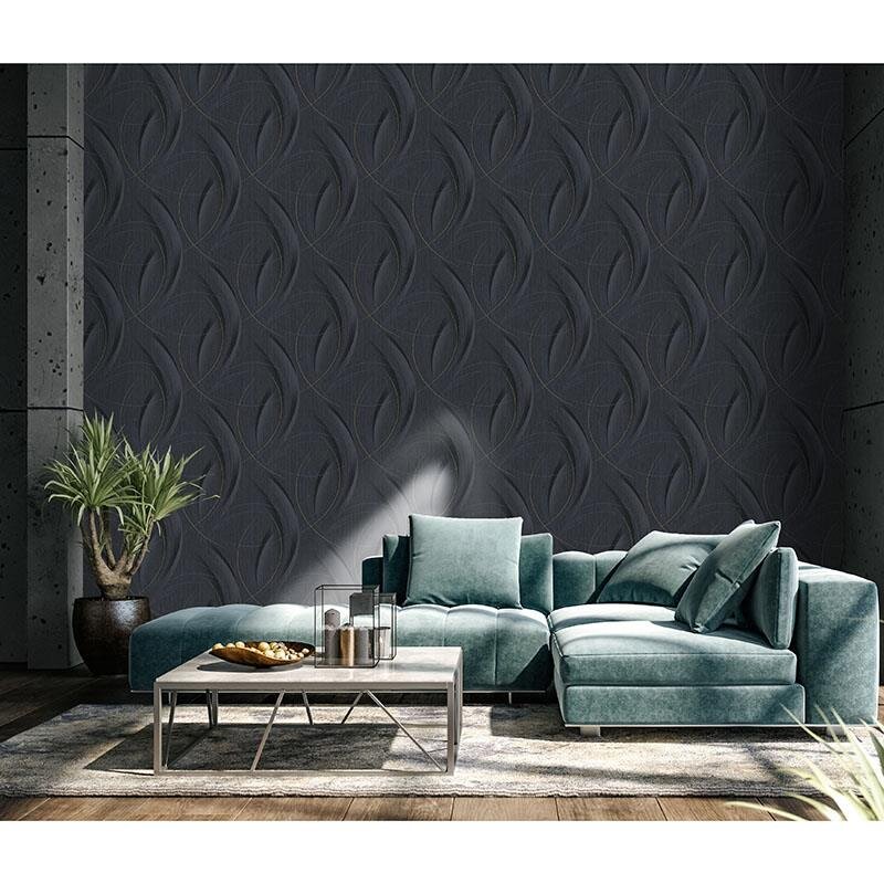 Tapete Schwarz, Anthrazit Guido Maria Kretschmer Vliestapete (1038662)