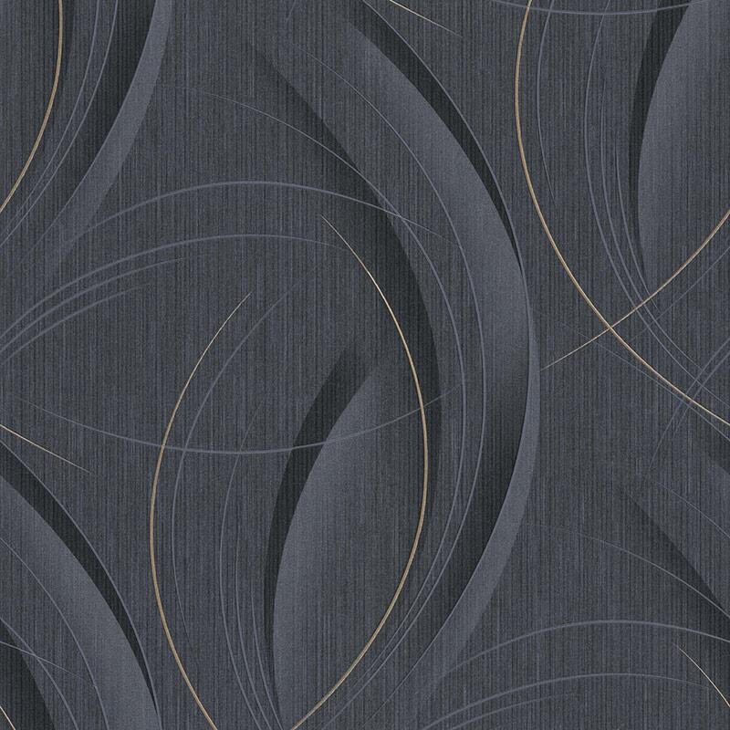 Tapete Schwarz, Anthrazit Guido Maria Kretschmer Vliestapete (1038662)