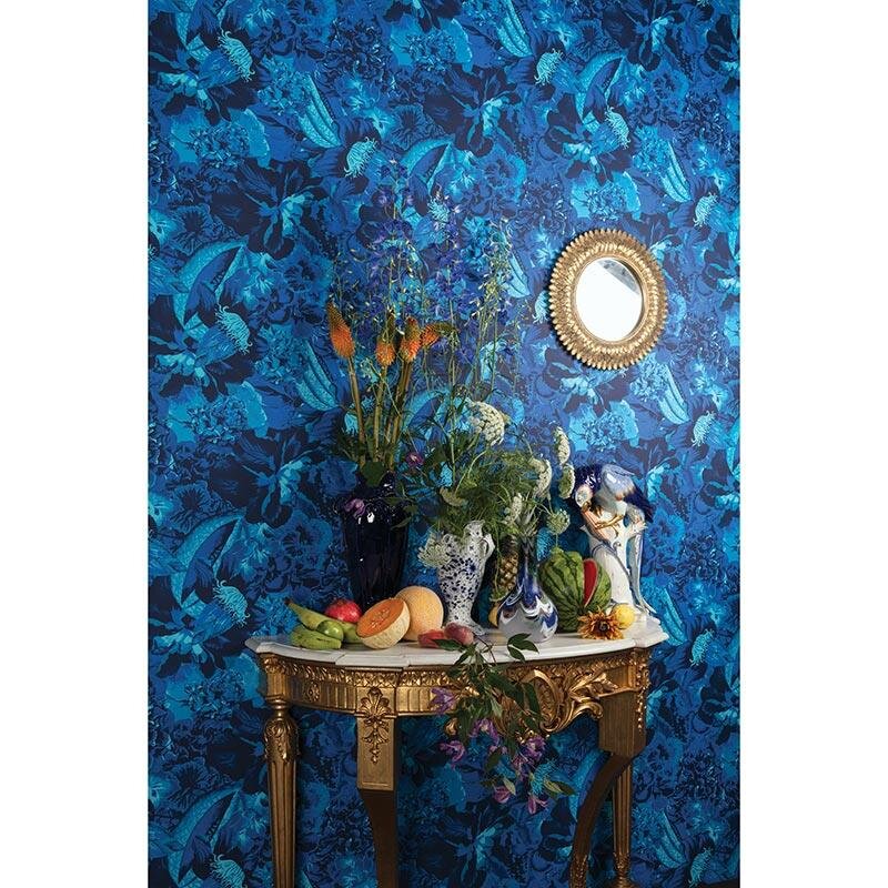 Tapete Blau MASUREEL Vliestapete (1038647)