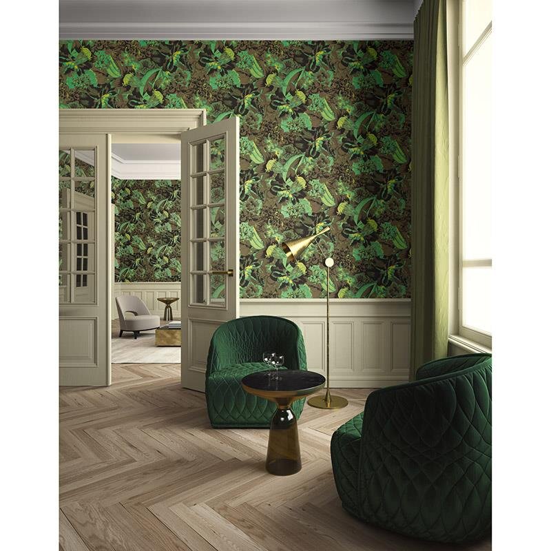 Tapete Grün MASUREEL Vliestapete (1038646)