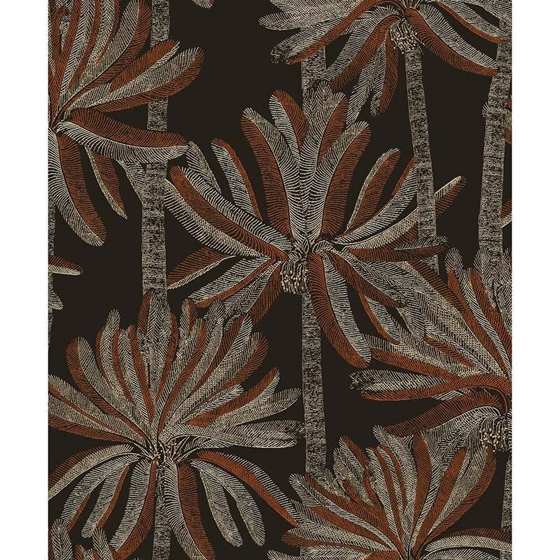 Tapete Grau, Silber, Schwarz, Anthrazit MASUREEL Vliestapete (1038640)