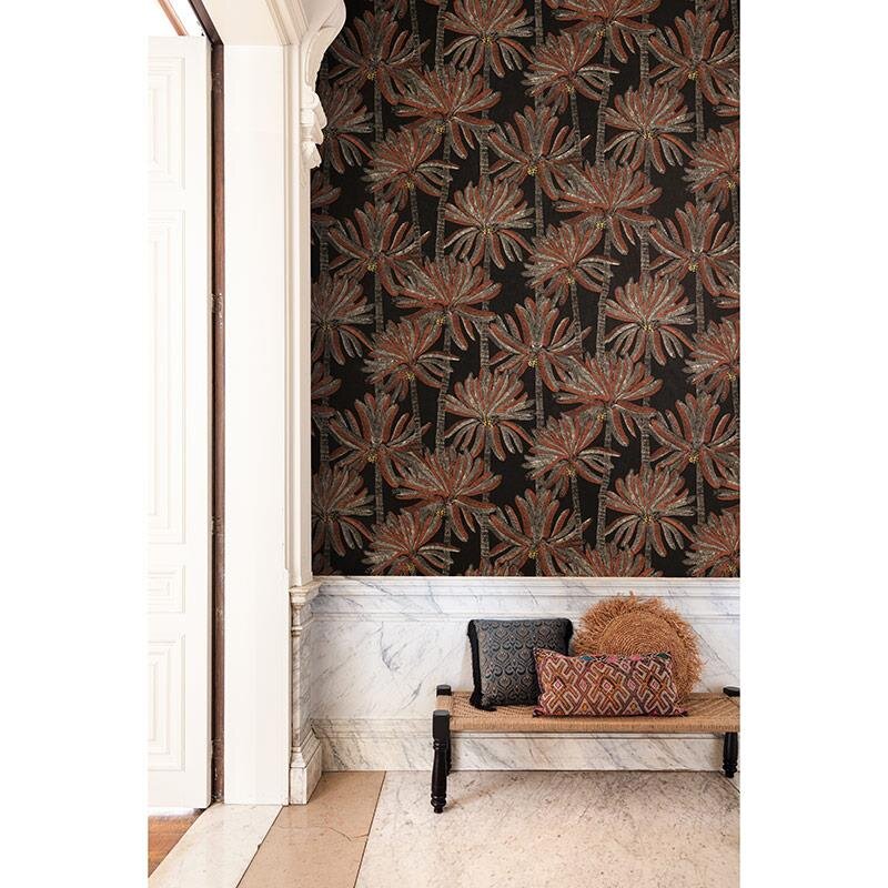 Tapete Grau, Silber, Schwarz, Anthrazit MASUREEL Vliestapete (1038640)