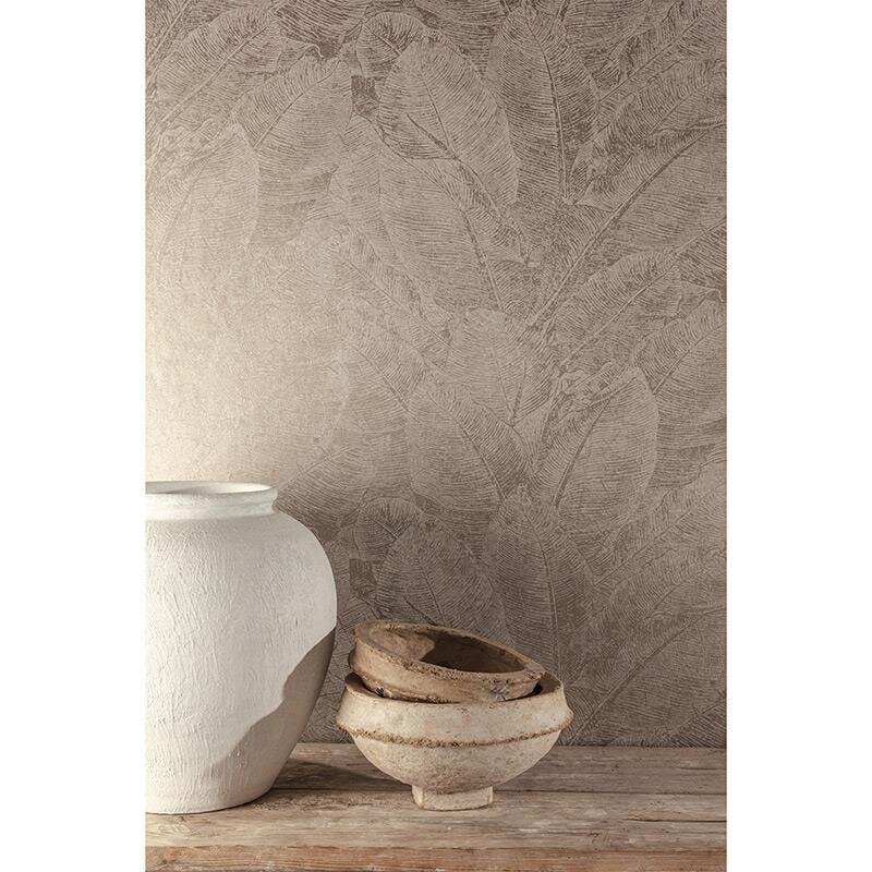 Tapete Grau, Silber MASUREEL Vliestapete (1038632)