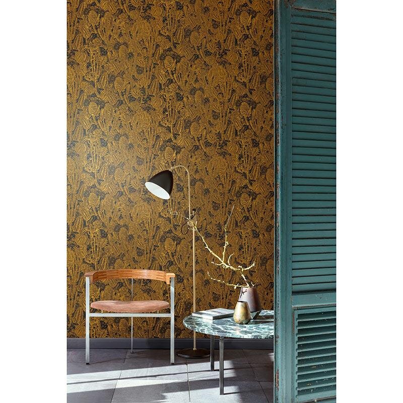 Tapete Gold, Kupfer MASUREEL Vliestapete (1038626)