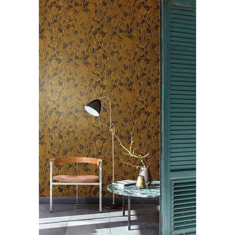 Tapete Gold, Kupfer MASUREEL Vliestapete (1038626)