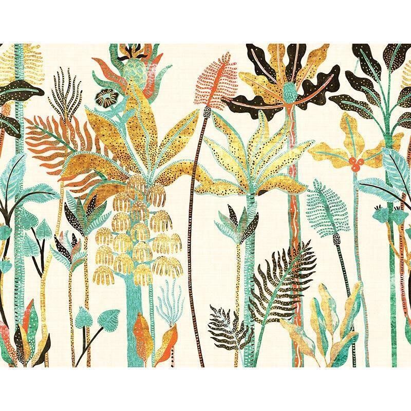 Digitaldruck-Tapete Bunt MASUREEL (1038601)