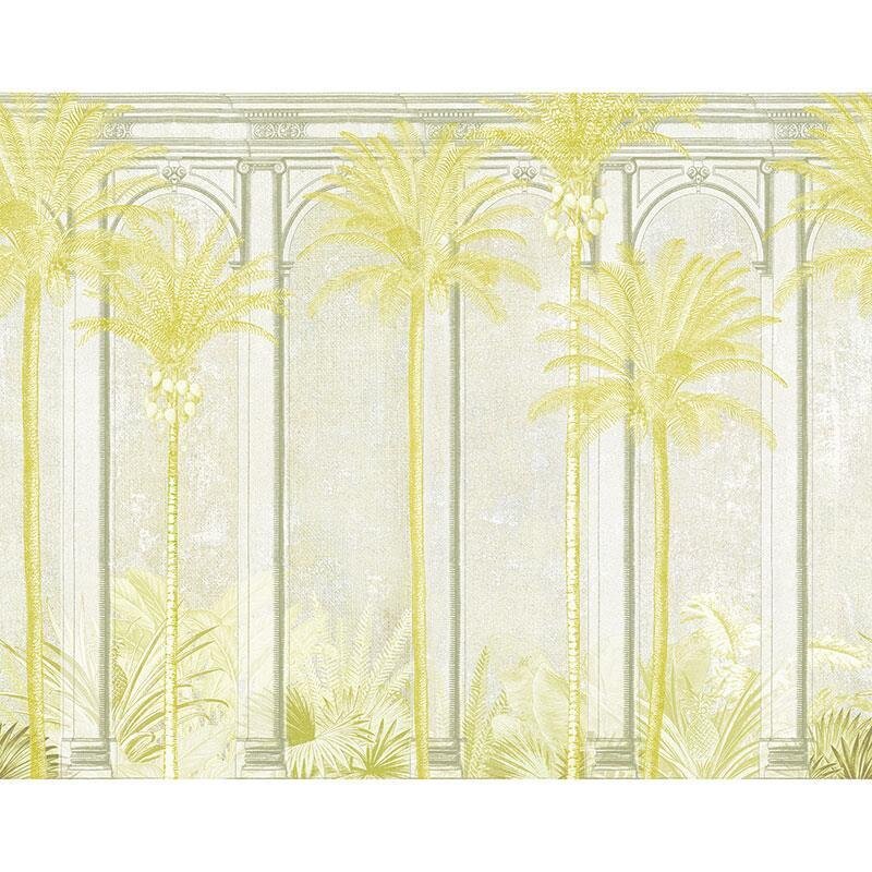 Digitaldruck-Tapete Grün MASUREEL (1038593)