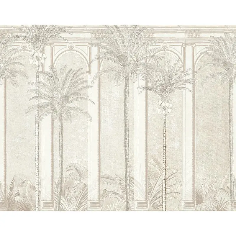 Digitaldruck-Tapete Schwarz-Weiß MASUREEL (1038588)