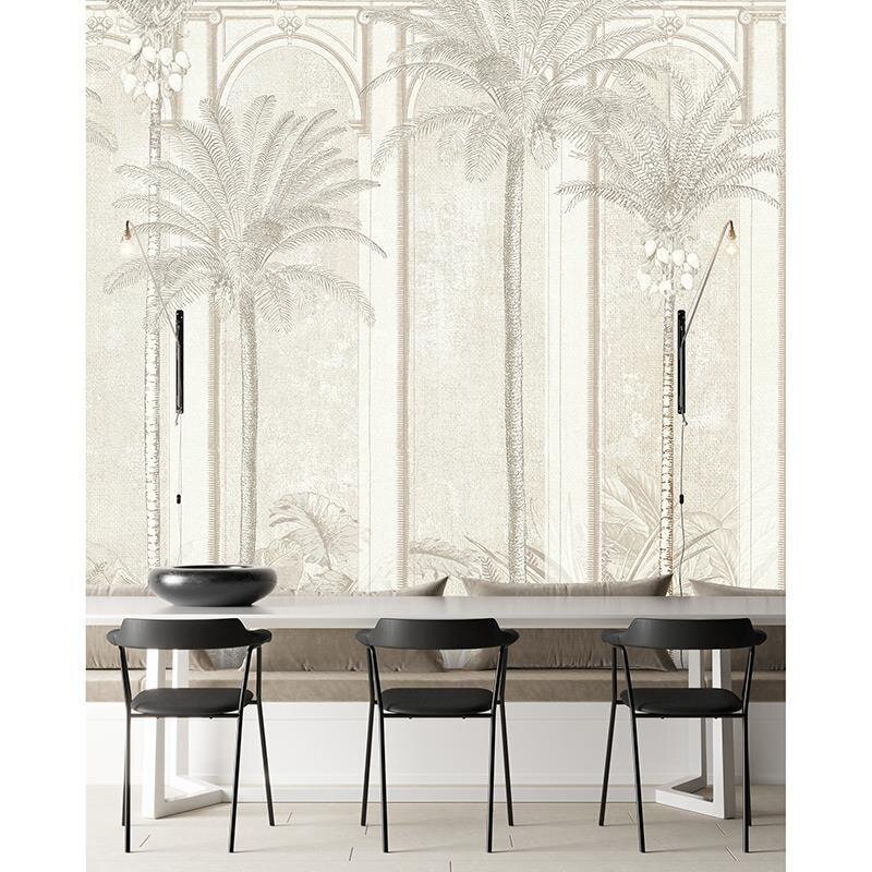 Digitaldruck-Tapete Schwarz-Weiß MASUREEL (1038588)