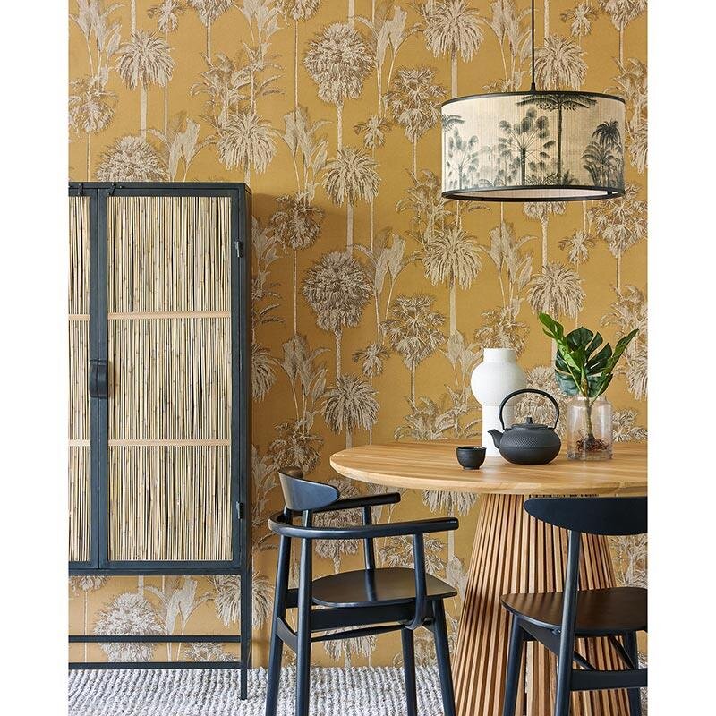 Tapete Gelb, Vanille Eijffinger Vliestapete (1038433)