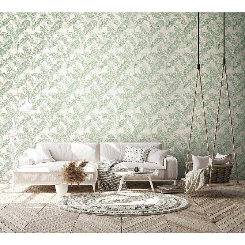 Tapete Grün, Weiß Harald Glööckler Vliestapete (1038364)