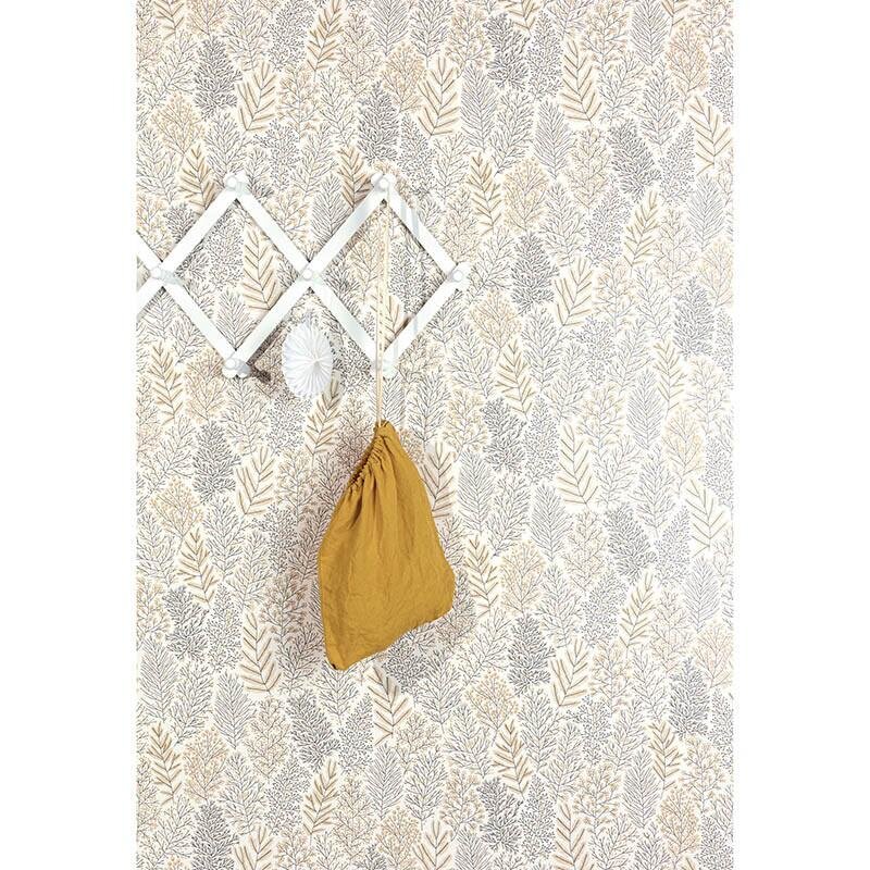 Tapete Beige, Creme, Braun MASUREEL Vliestapete (1038403)