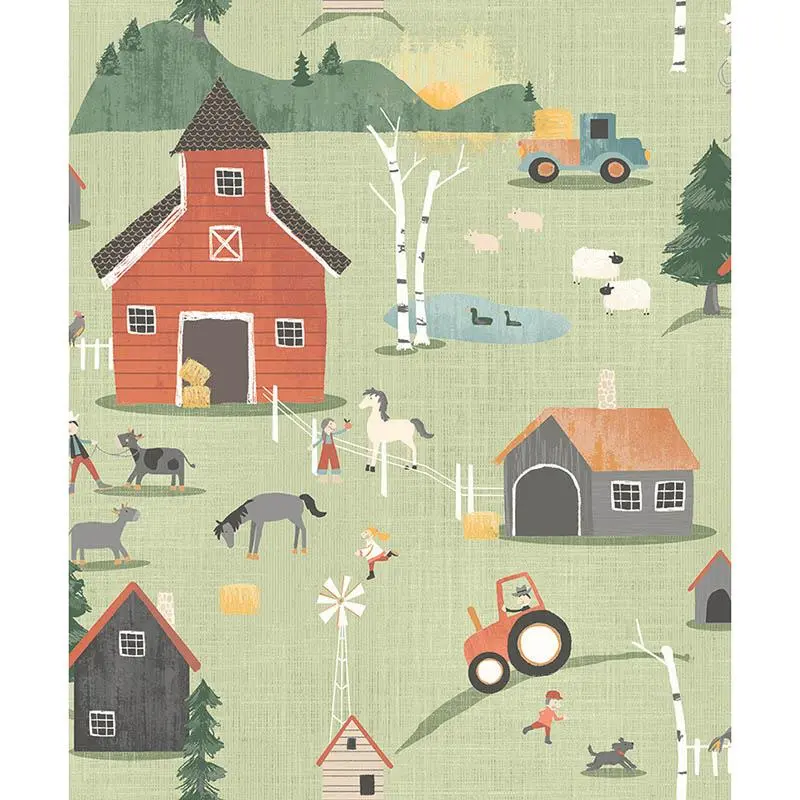 Tapete Grün MASUREEL Vliestapete (1038394)