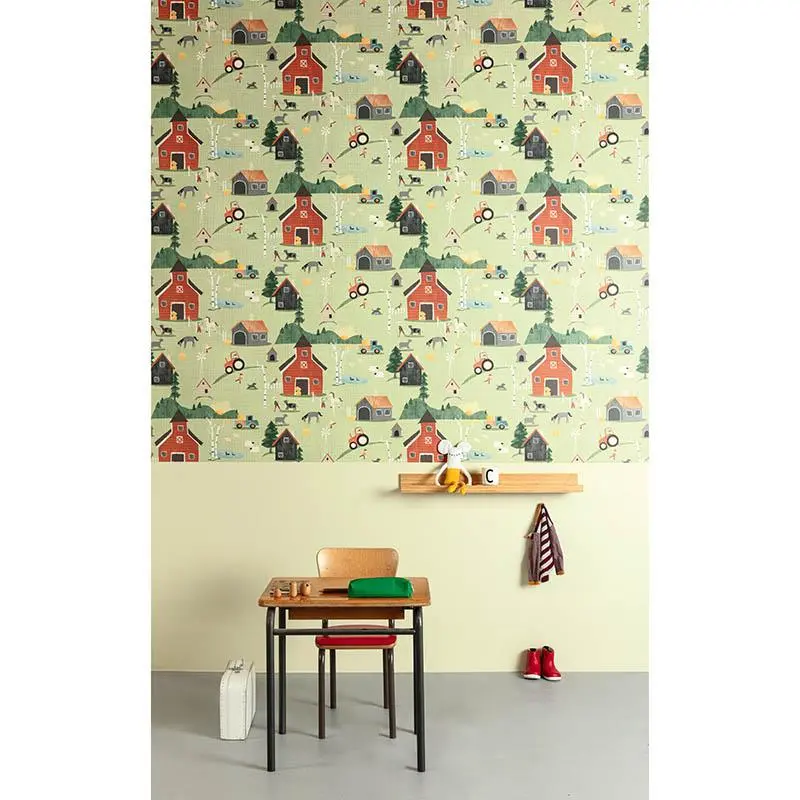 Tapete Grün MASUREEL Vliestapete (1038394)