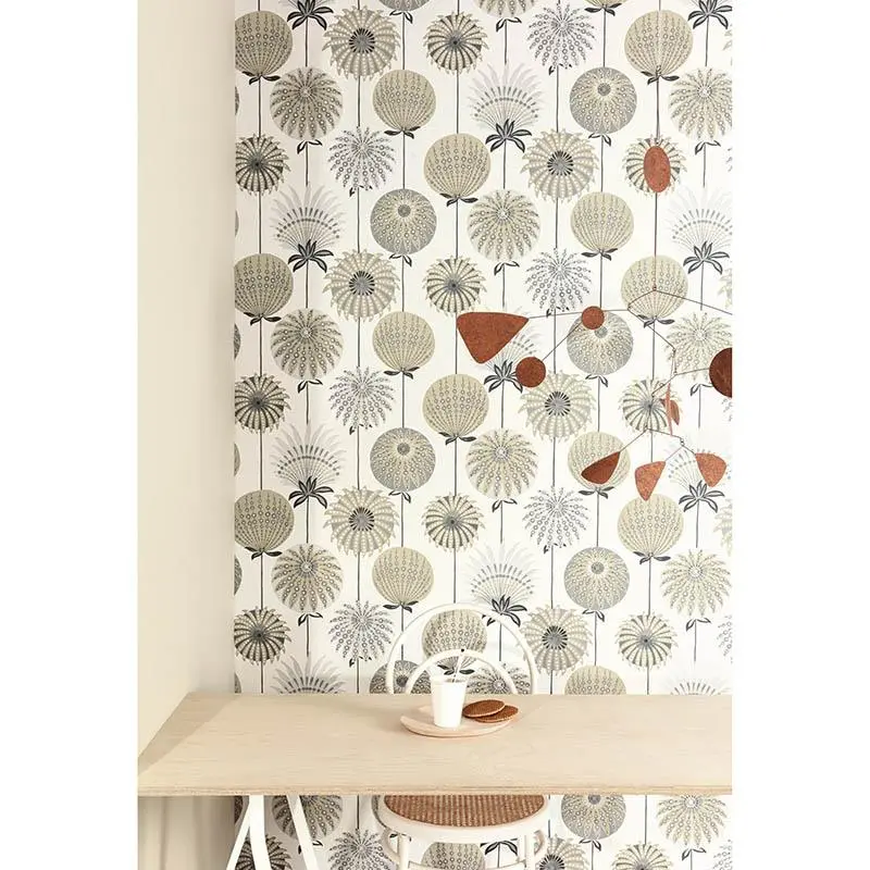 Tapete Beige, Creme, Grau, Silber MASUREEL Vliestapete (1038387)