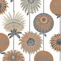 Tapete Orange, Terrakotta MASUREEL Vliestapete (1038386)