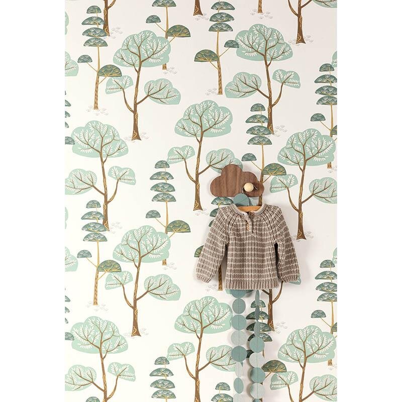 Tapete Grün MASUREEL Vliestapete (1038382)