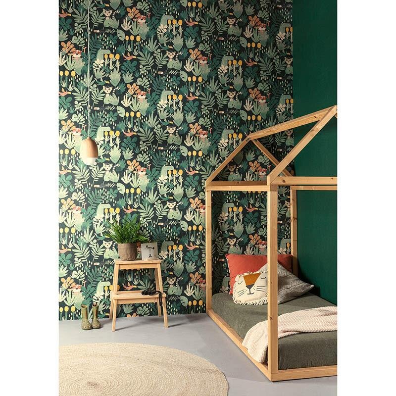 Tapete Grün MASUREEL Vliestapete (1038380)