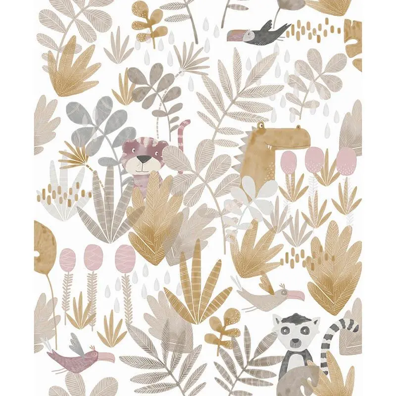 Tapete Braun MASUREEL Vliestapete (1038379)