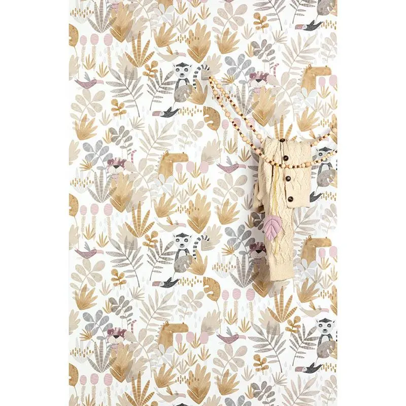 Tapete Braun MASUREEL Vliestapete (1038379)