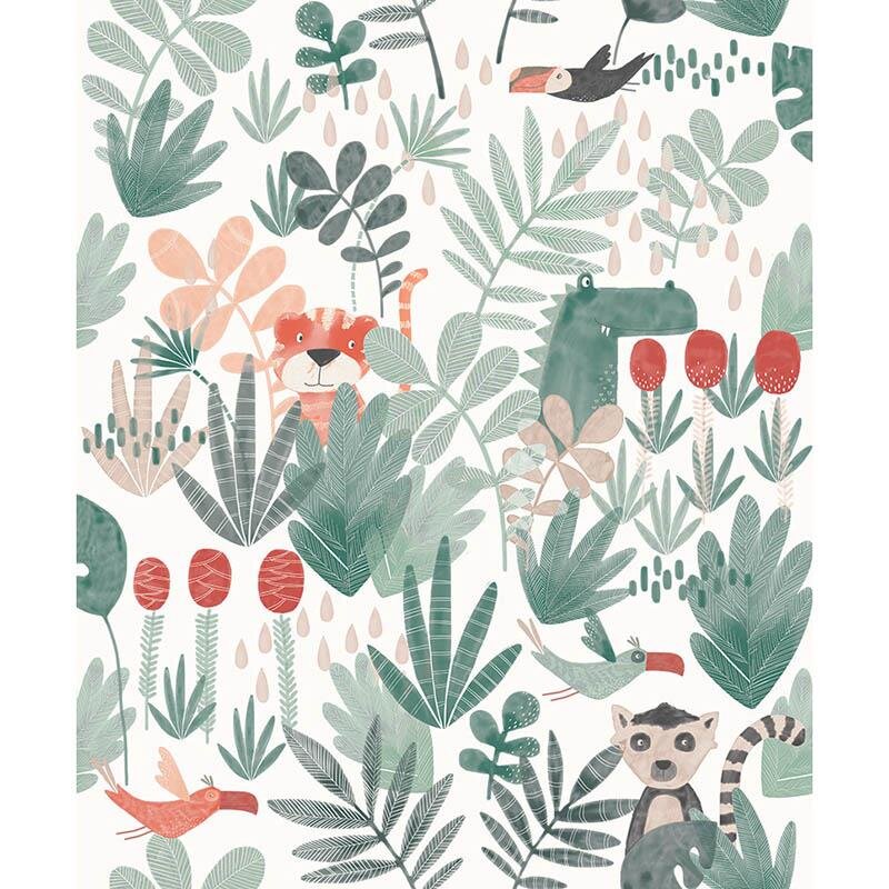 Tapete Grün MASUREEL Vliestapete (1038378)