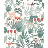 Tapete Gr&uuml;n MASUREEL Vliestapete (1038378)