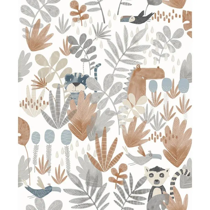 Tapete Braun, Orange, Terrakotta MASUREEL Vliestapete (1038376)