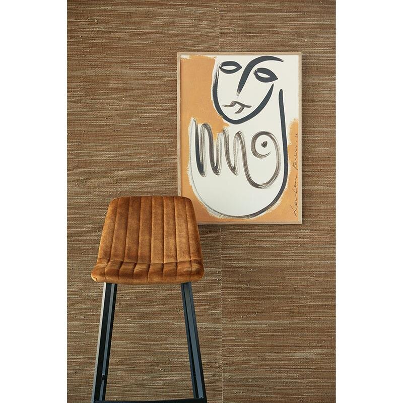 Tapete Braun Eijffinger Naturtapete (1038333)