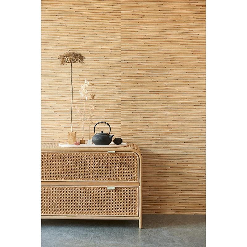 Tapete Beige, Creme Eijffinger Naturtapete (1038328)