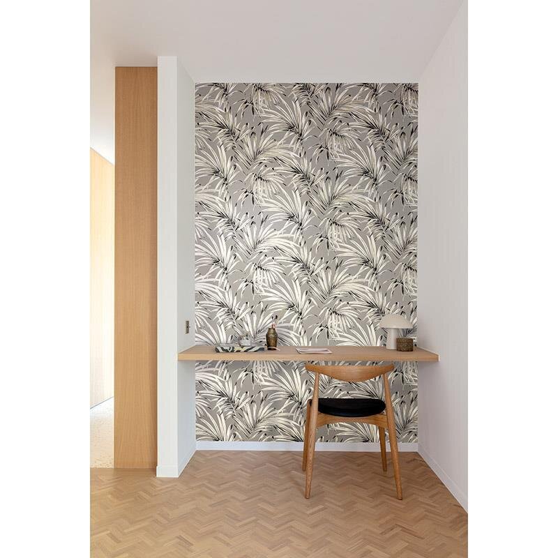 Tapete Grau, Silber MASUREEL Vliestapete (1038158)