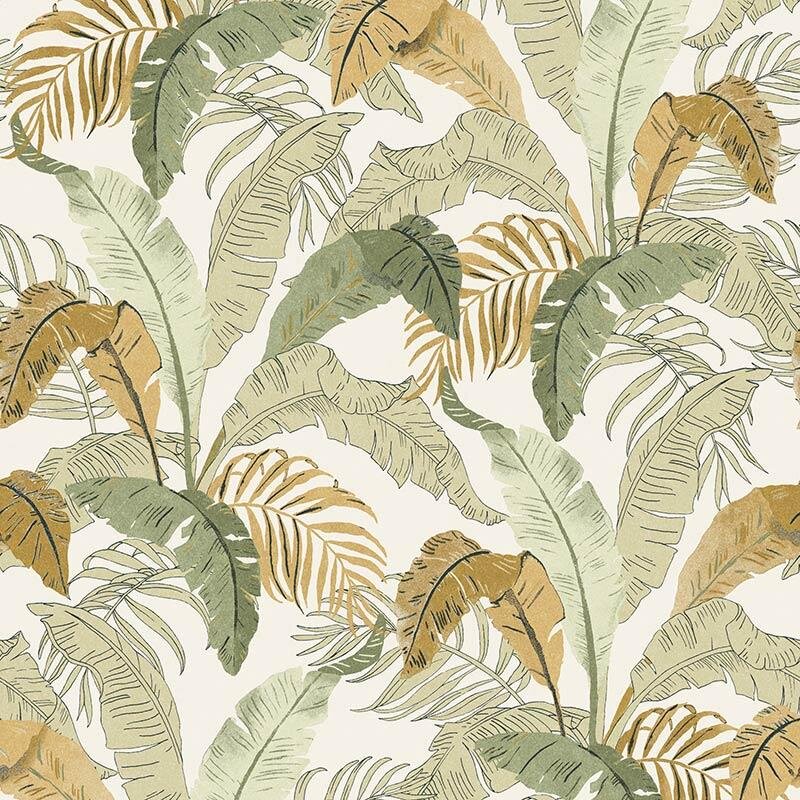 Tapete Grün MASUREEL Vliestapete (1038154)