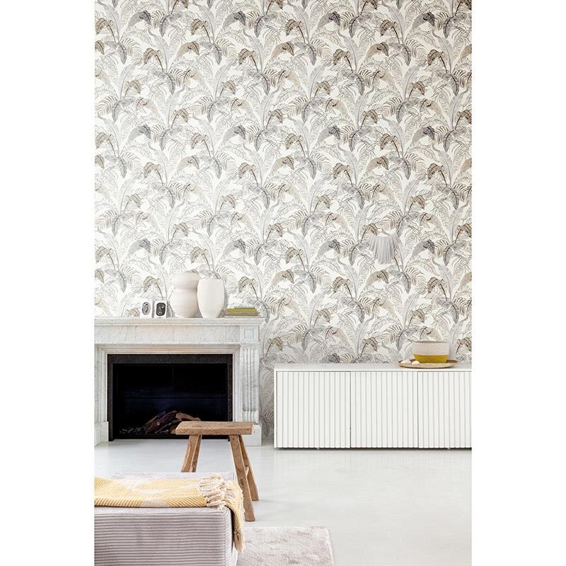 Tapete Beige, Creme MASUREEL Vliestapete (1038152)