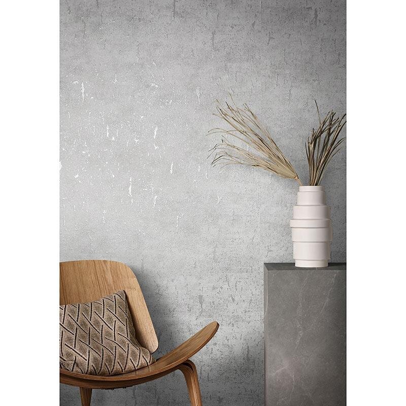 Tapete Grau, Silber Marburg Vliestapete (1038051)