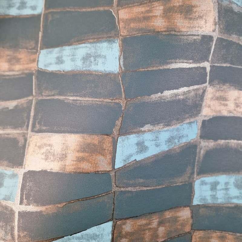 Tapete Blau, Petrol, Kupfer SALE Marburg Vliestapete (1044199)