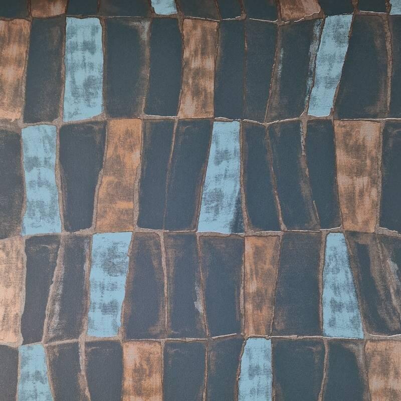 Tapete Blau, Petrol, Kupfer SALE Marburg Vliestapete (1044199)