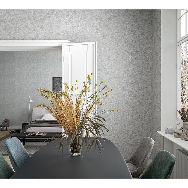 Tapete Grau, Silber Marburg Vliestapete (1038044)