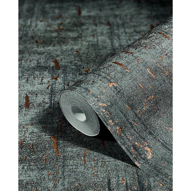 Tapete Schwarz, Anthrazit Marburg Vliestapete (1038038)