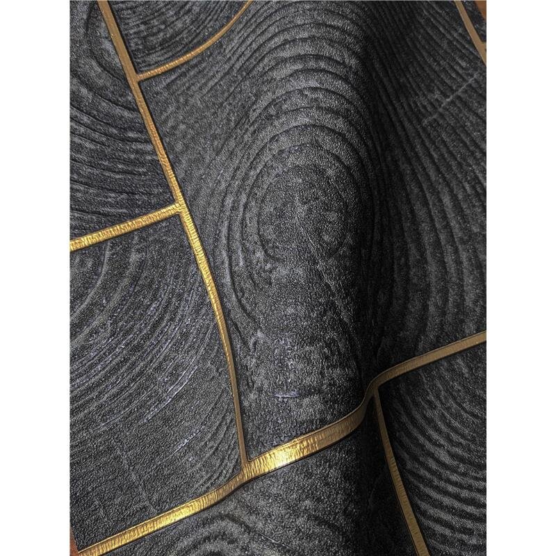 Tapete Schwarz, Anthrazit Marburg Vliestapete (1038030)