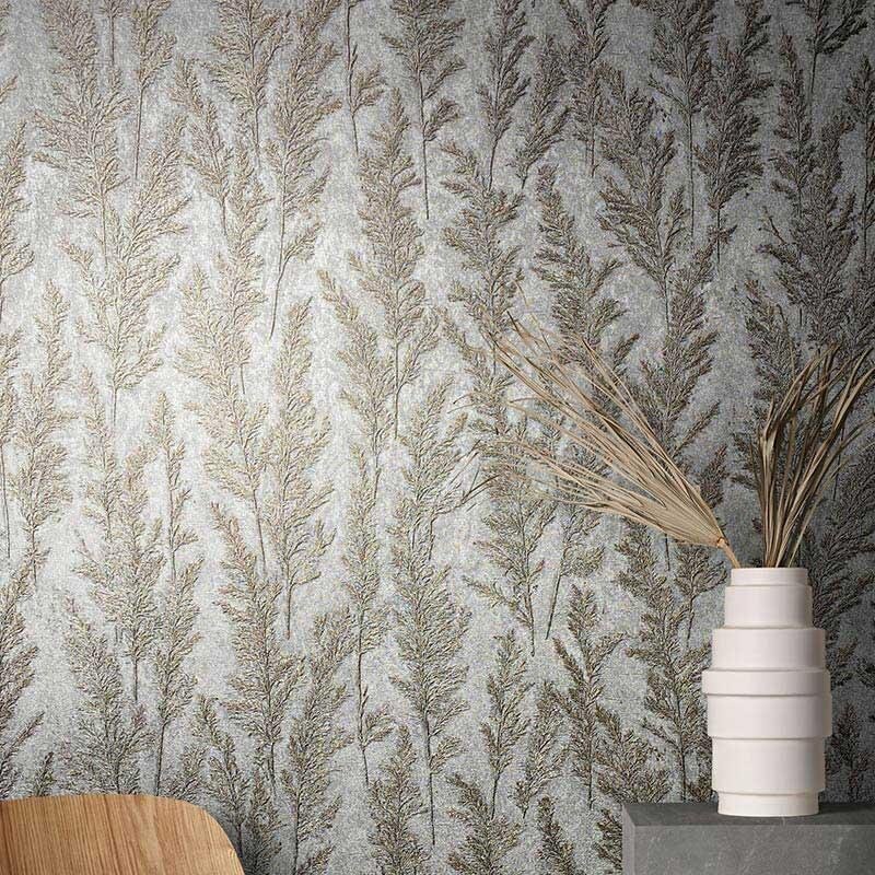 Tapete Grau, Silber Marburg Vliestapete (1038020)