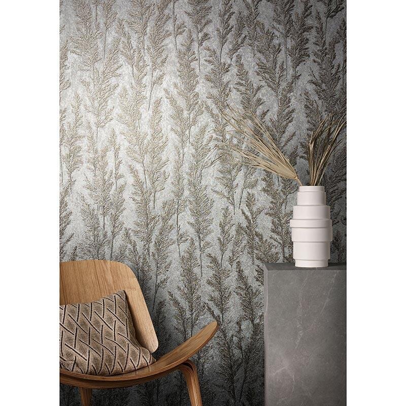 Tapete Grau, Silber Marburg Vliestapete (1038020)