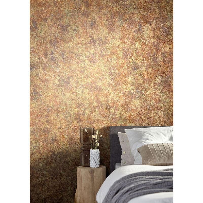 Tapete Orange, Terrakotta Marburg Vliestapete (1038010)
