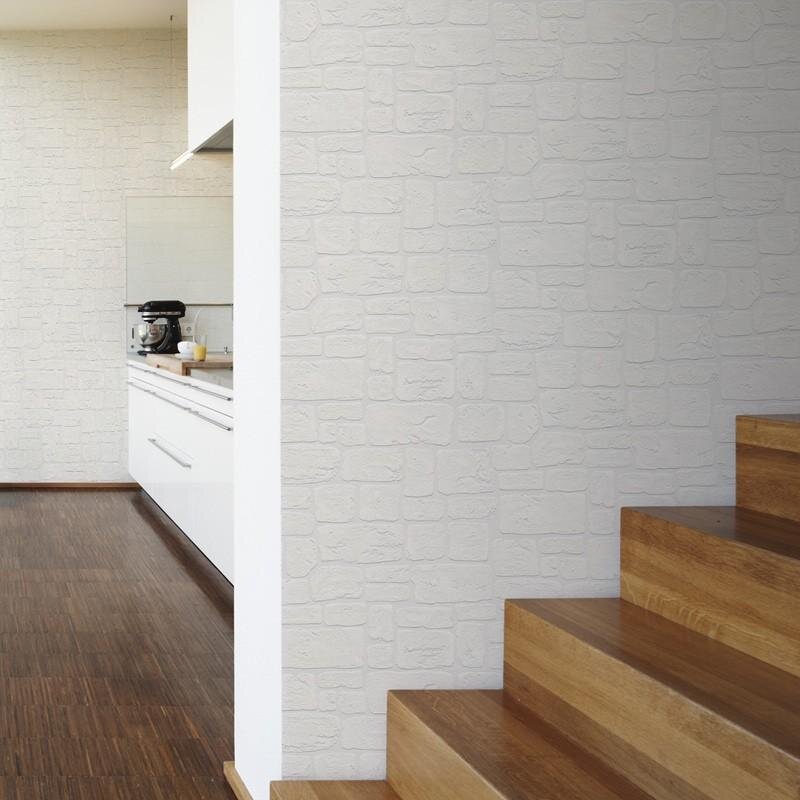 Tapete Weiß AS-Creation Papiertapete (1017429)