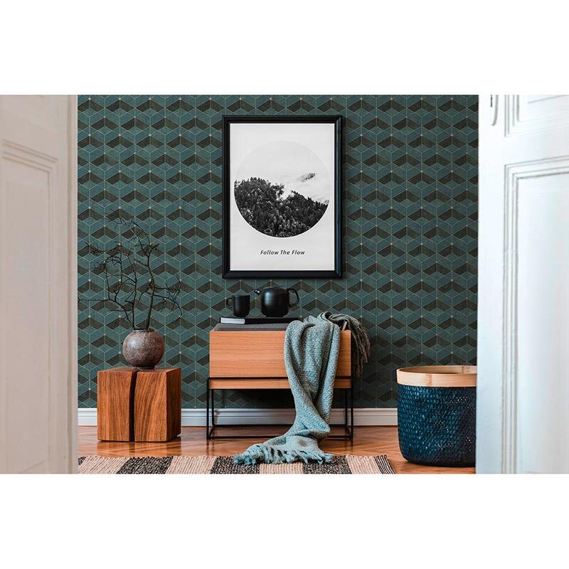 Tapete Blau livingwalls Vliestapete (1037979)