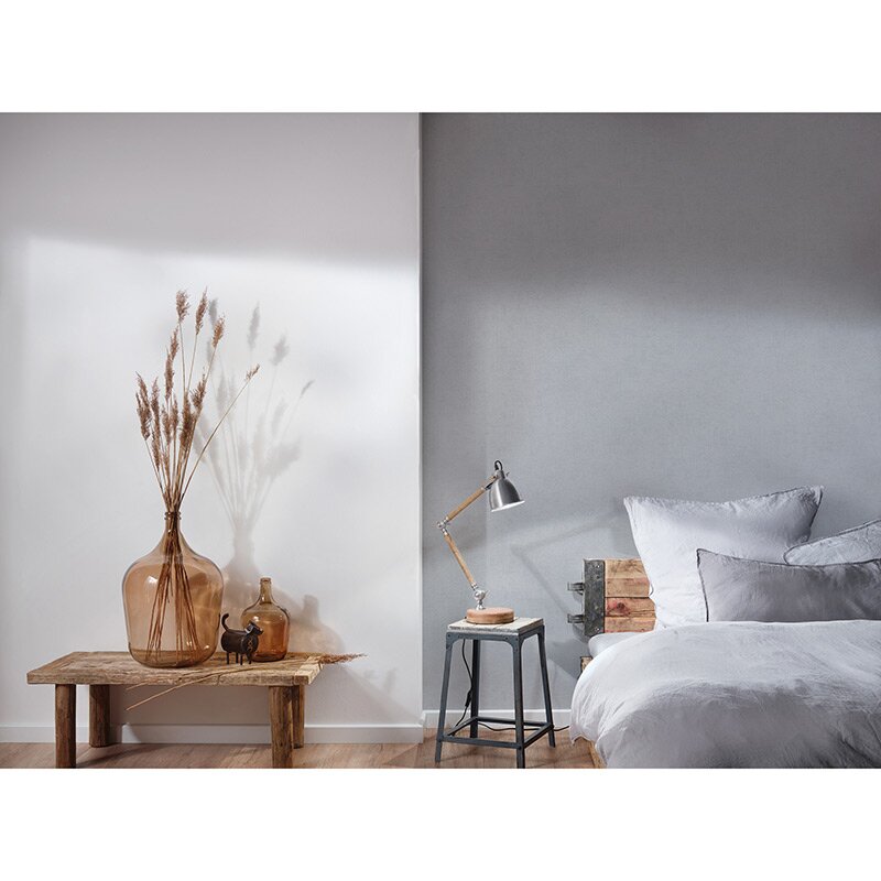 Tapete Grau, Silber, Weiß livingwalls Vliestapete (1037952)