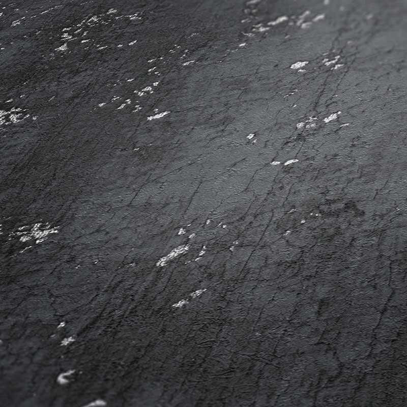 Tapete Schwarz, Anthrazit livingwalls Vliestapete (1037937)