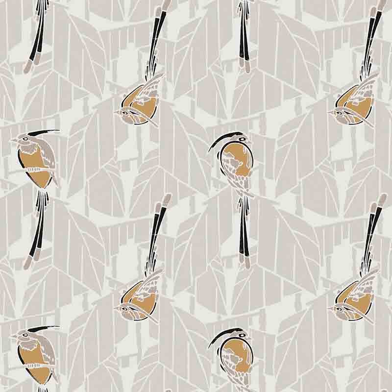 Tapete Beige, Creme, Orange, Terrakotta MASUREEL Vliestapete (1037886)