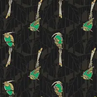 Tapete Gr&uuml;n, Schwarz, Anthrazit MASUREEL Vliestapete...